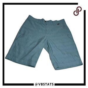 Travis Mathew Men's Striped Board Shorts Blue Size 30‎
